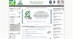 Desktop Screenshot of farmadati.it